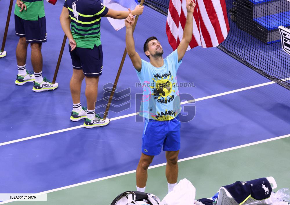 US Open - Djokovic Wins 24th Grand Slam Title - Pierre