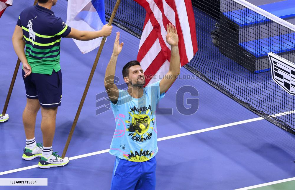US Open - Djokovic Wins 24th Grand Slam Title - Pierre