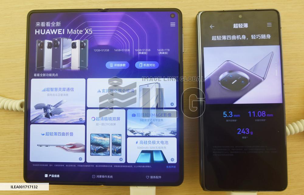 Huawei Latest Foldable Screen Phone Mate X5