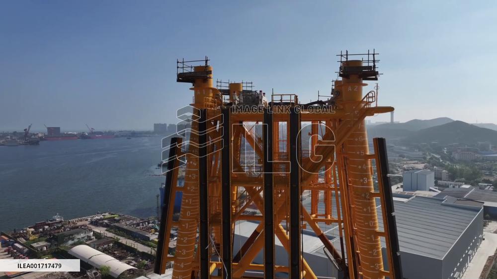 Major marine scientific observation platform completed in N China