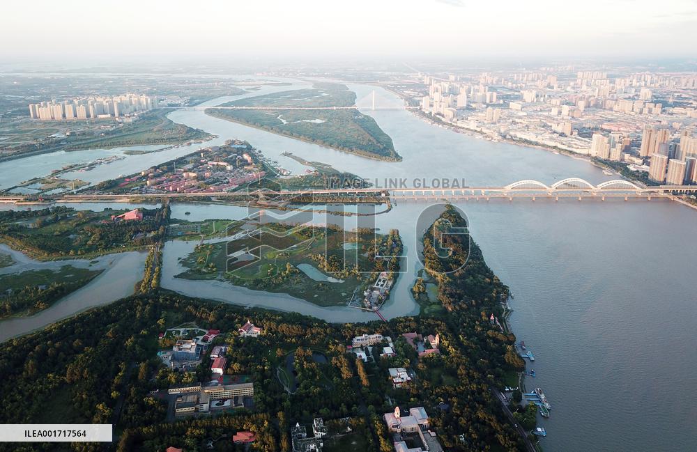 CHINA-HEILONGJIANG-HARBIN-SUN ISLAND-AERIAL VIEW (CN)