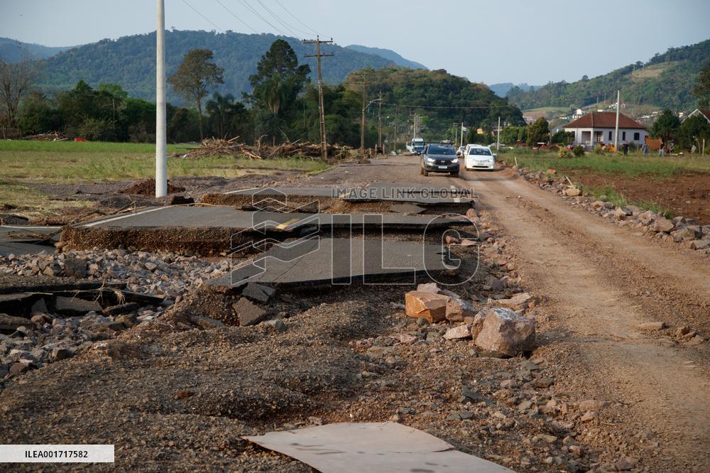 BRAZIL-RIO GRANDE DO SUL-FLOOD-AFTERMATH