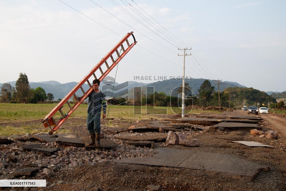 BRAZIL-RIO GRANDE DO SUL-FLOOD-AFTERMATH