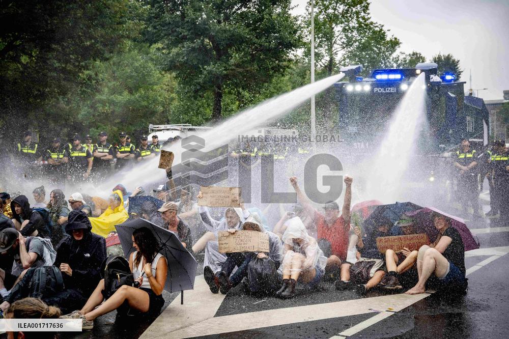 Extinction Rebelion Climate Activists Protest - The Hague