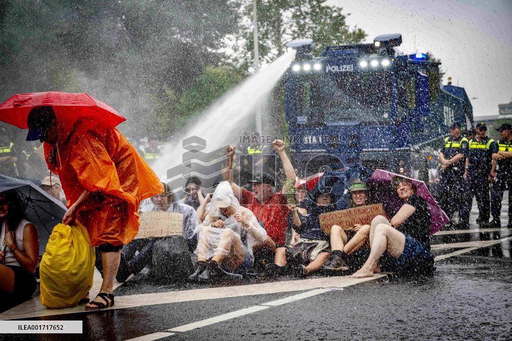 Extinction Rebelion Climate Activists Protest - The Hague