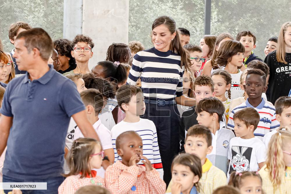 Queen Letizia Opens The School Year - Galicia