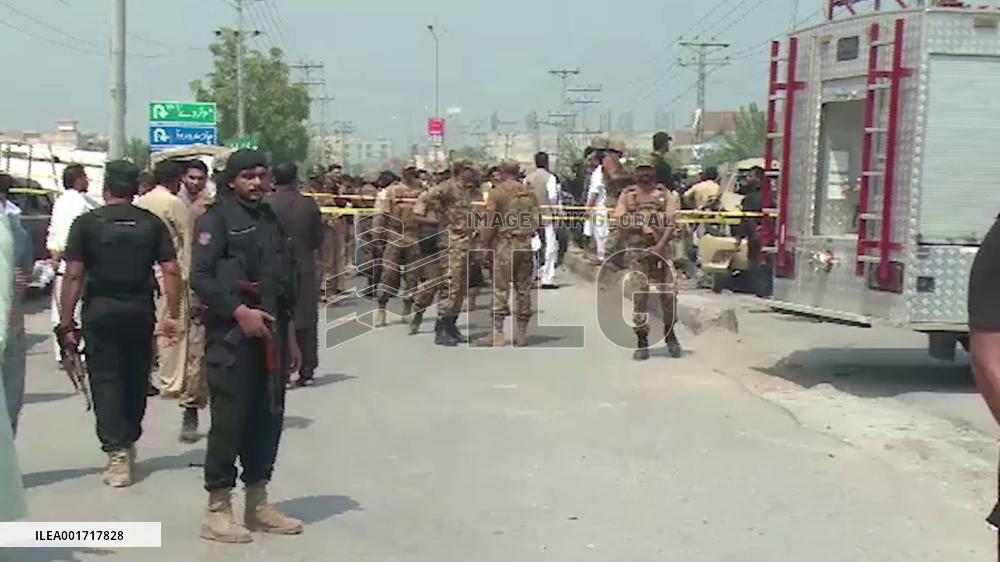 11 injured in explosion in NW Pakistan