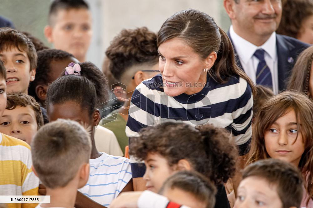 Queen Letizia Opens The School Year - Galicia