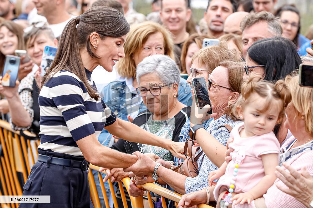 Queen Letizia Opens The School Year - Galicia