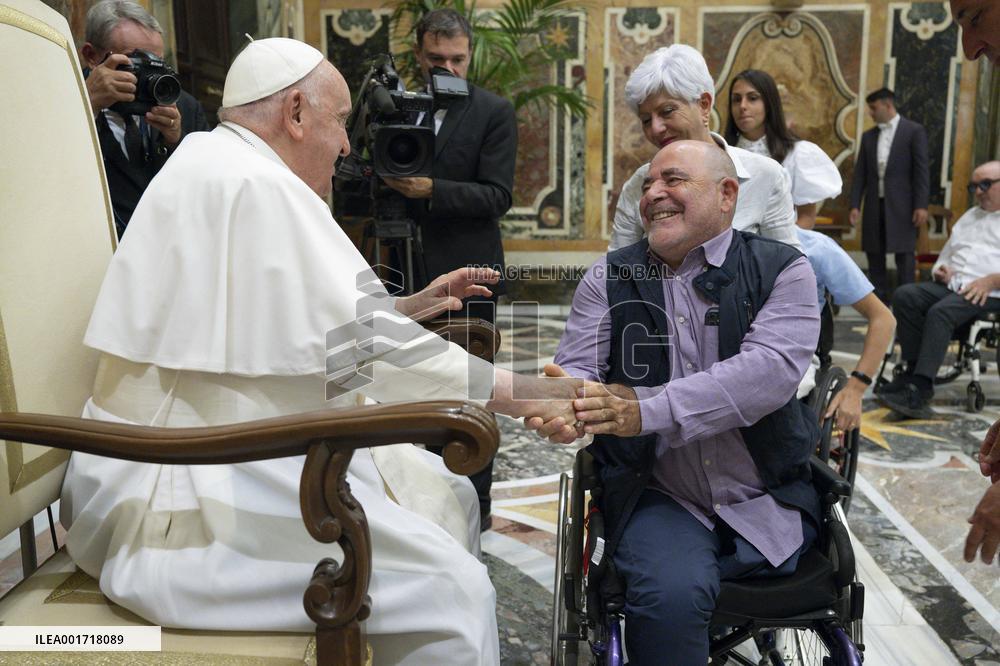 Pope Francis Private Audience - Vatican