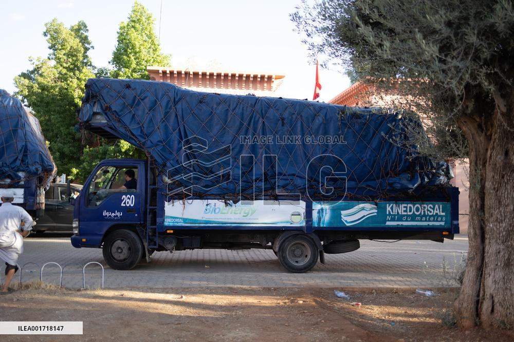 Destructions After The Earthquake - Amizmiz