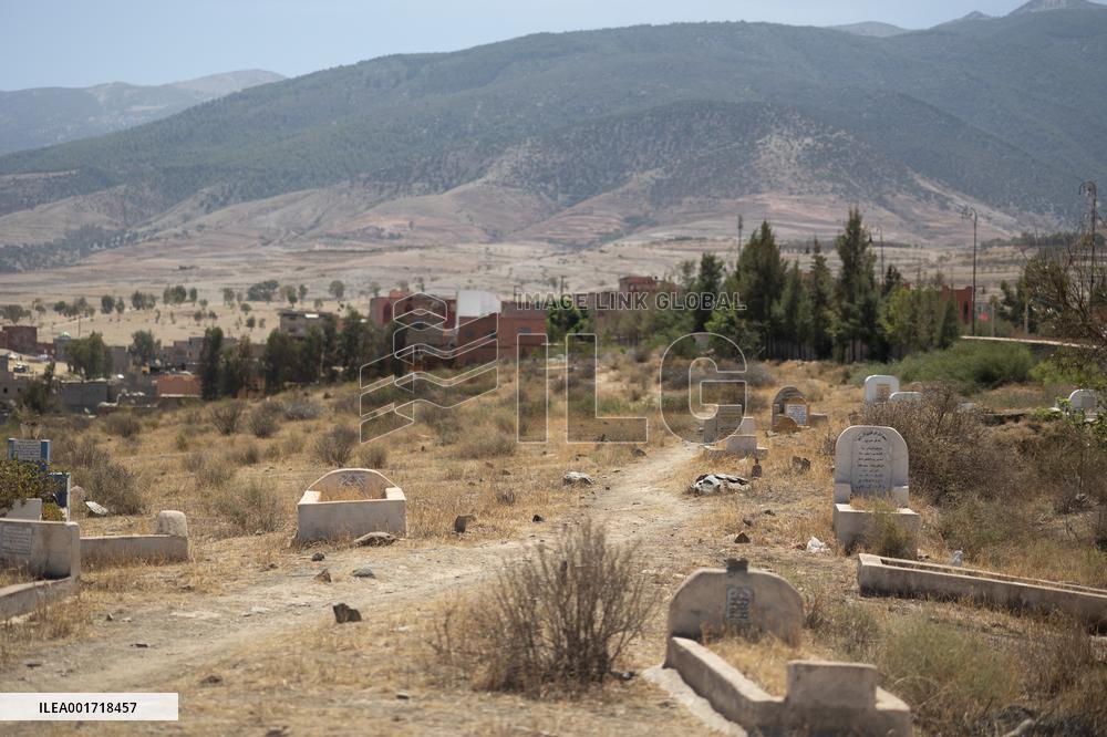 Organisation in the city after the earthquake - Amizmiz
