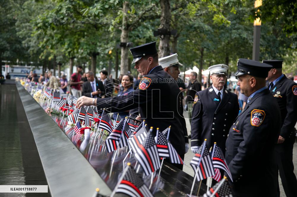 U.S.-NEW YORK-9/11 ATTACKS-22ND ANNIVERSARY