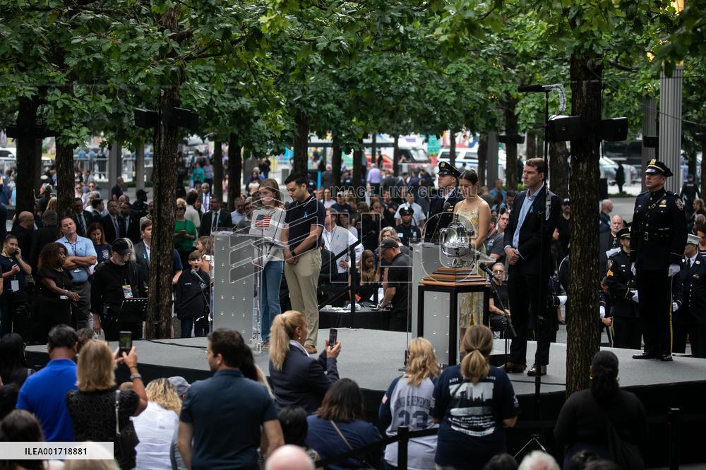 U.S.-NEW YORK-9/11 ATTACKS-22ND ANNIVERSARY