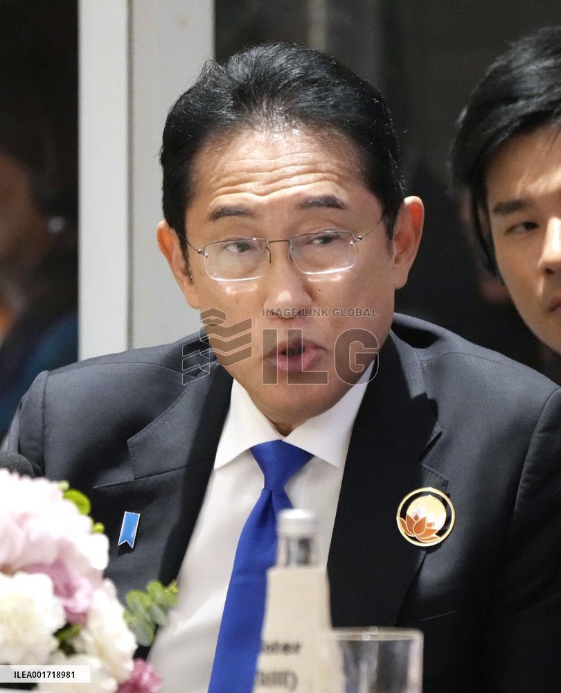 Japan PM Kishida in New Delhi