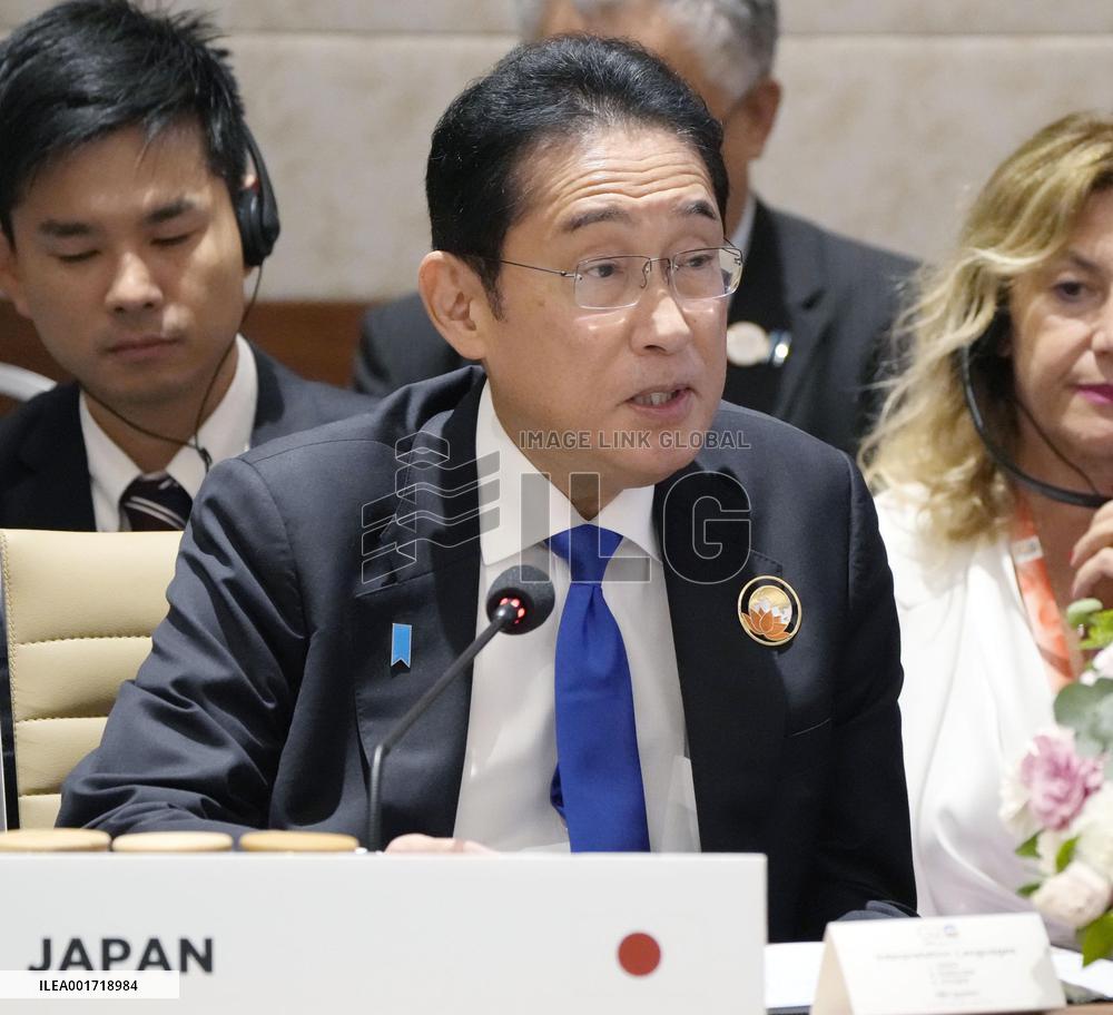 Japan PM Kishida in New Delhi
