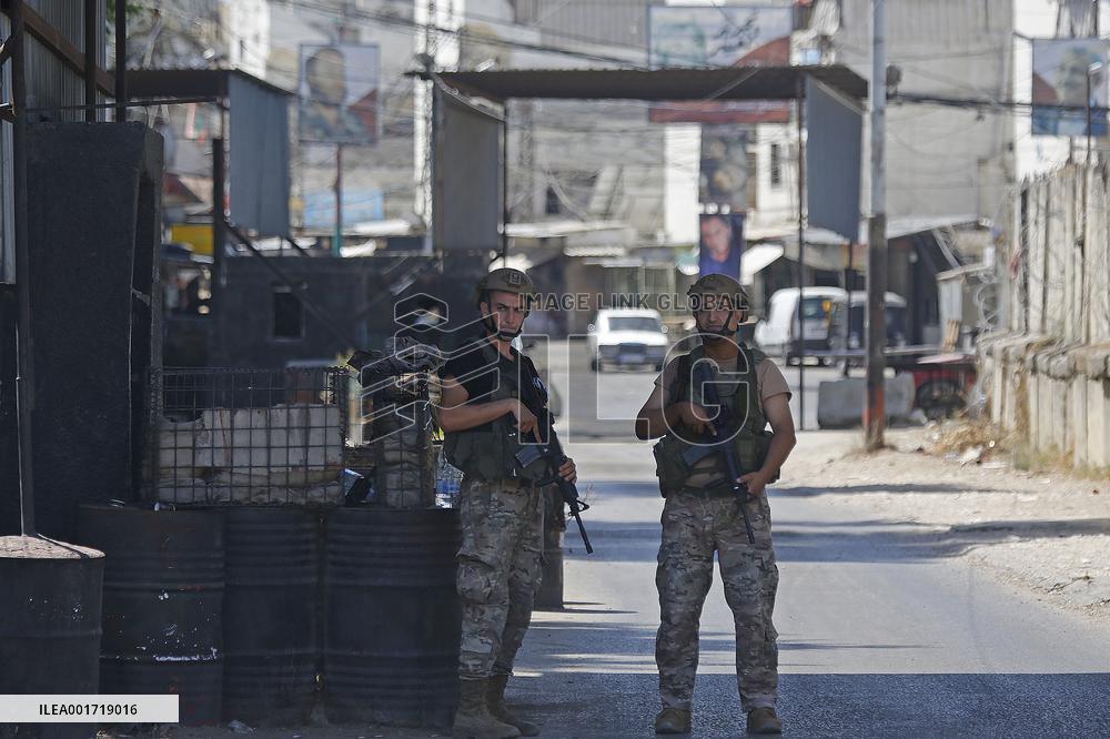 LEBANON-REFUGEE CAMP-CLASHES