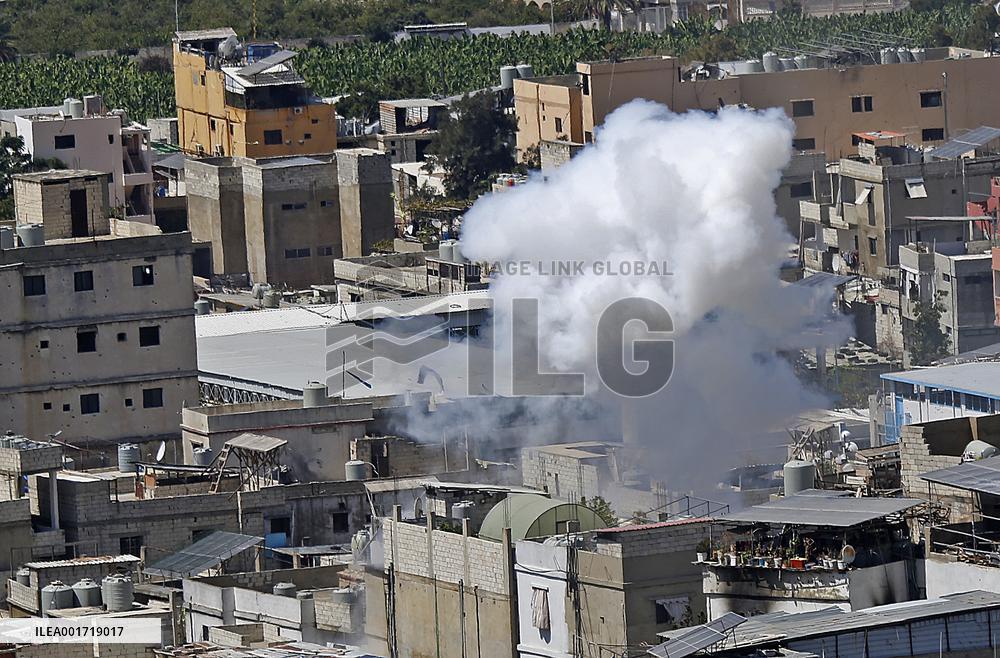LEBANON-REFUGEE CAMP-CLASHES