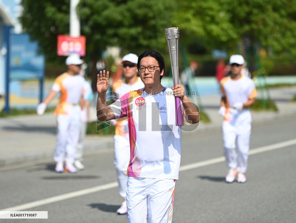 (SP)CHINA-NINGBO-ASIAN GAMES-TORCH RELAY (CN)