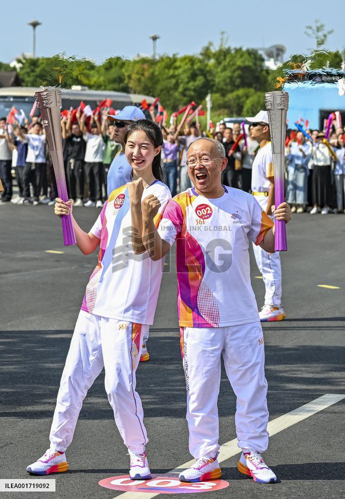 (SP)CHINA-NINGBO-ASIAN GAMES-TORCH RELAY (CN)