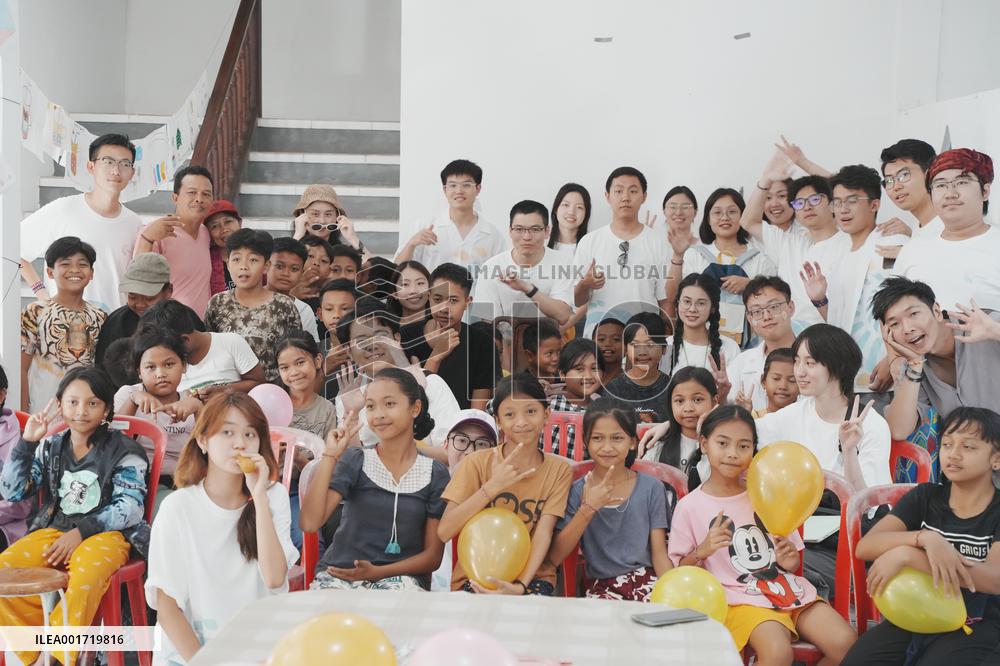 INDONESIA-BALI-CHINESE VOLUNTEER TEACHER