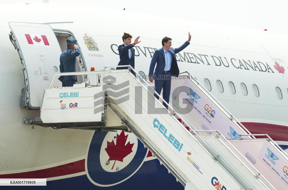 Trudeau Departs New Delhi
