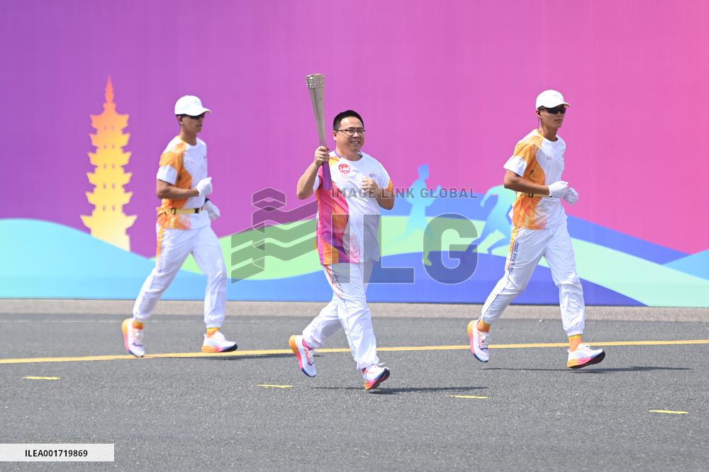 (SP)CHINA-NINGBO-ASIAN GAMES-TORCH RELAY (CN)
