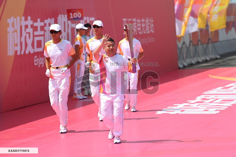 (SP)CHINA-NINGBO-ASIAN GAMES-TORCH RELAY (CN)