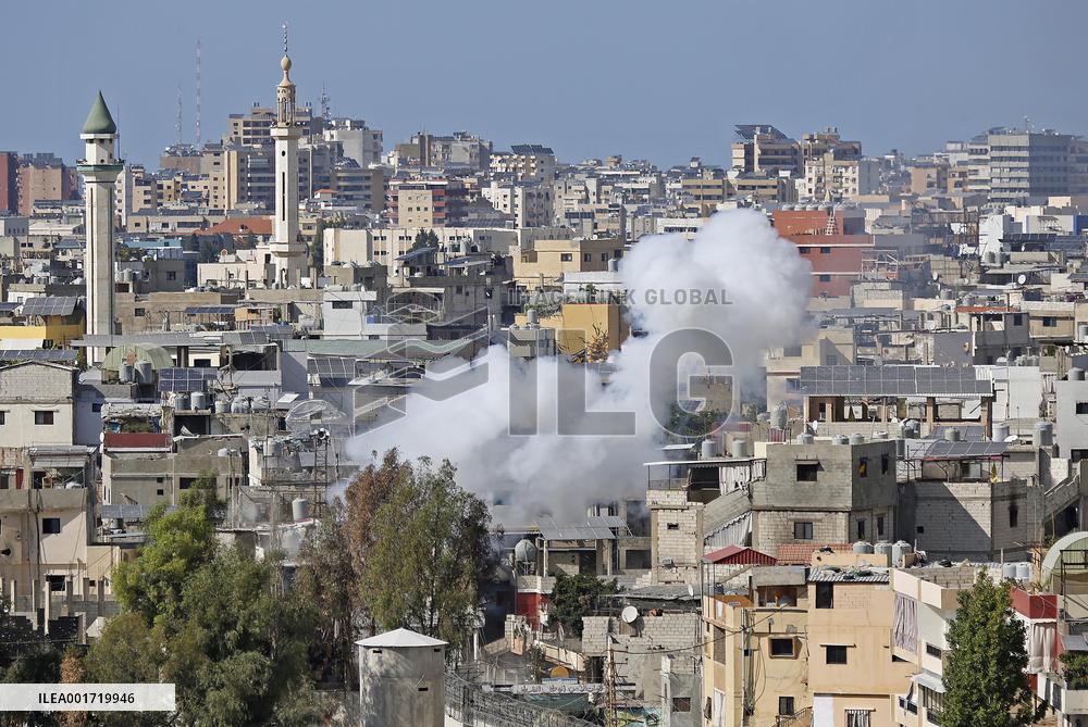 LEBANON-REFUGEE CAMP-CLASHES