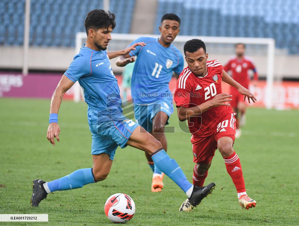 (SP)CHINA-DALIAN-FOOTBALL-AFC U23 ASIAN CUP QUALIFIERS