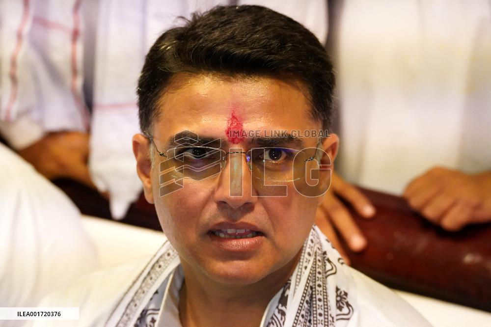 Indian Congress leader Sachin Pilot Visits - Ajmer