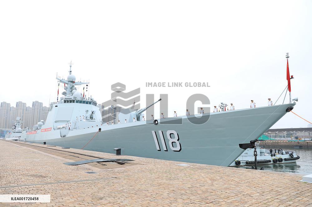 CHINA-SHANDONG-QINGDAO-NAVAL FLEET-ESCORT MISSION (CN)