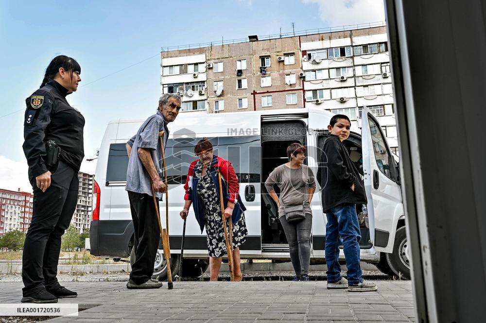 Evacuation from Stepnohirsk