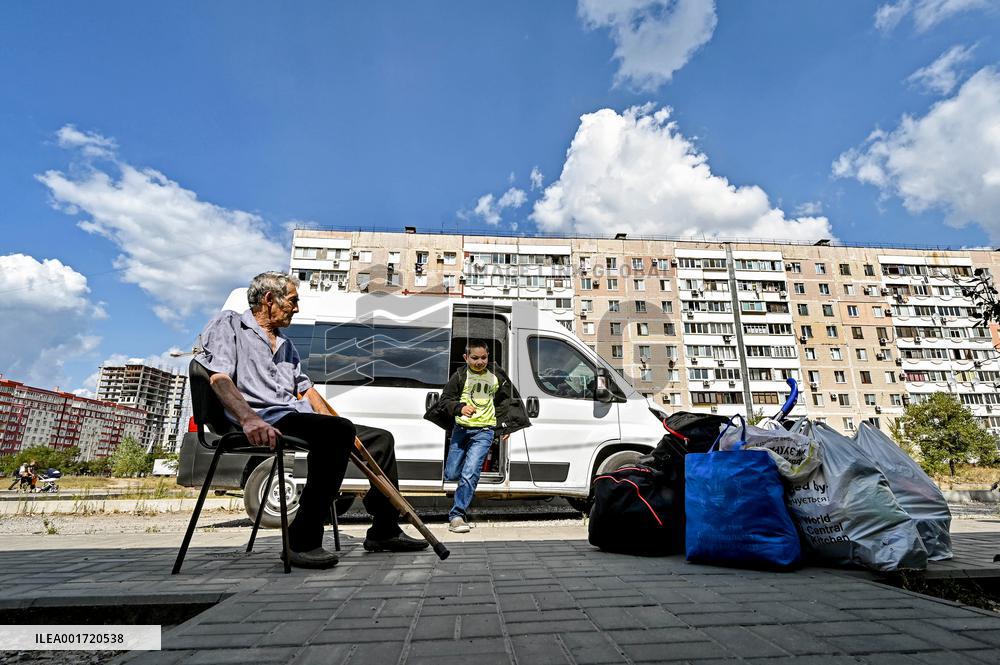 Evacuation from Stepnohirsk