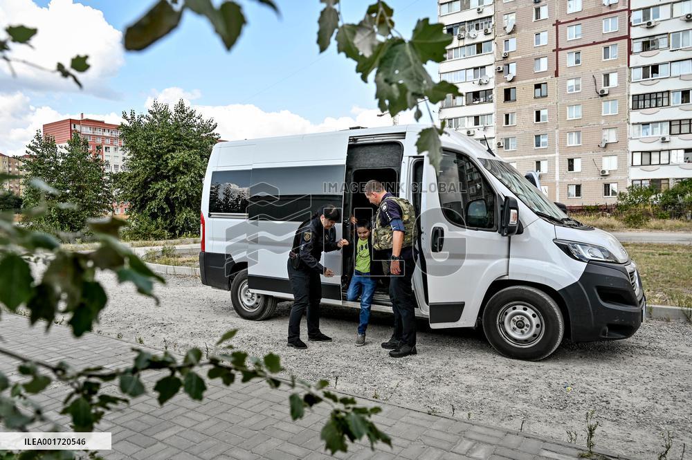 Evacuation from Stepnohirsk