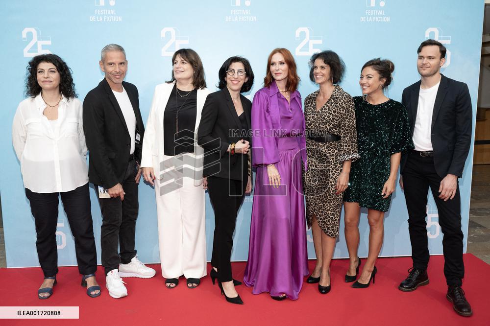 25th TV Fiction Festival - Demain nous appartient photocall - La Rochelle - Day One