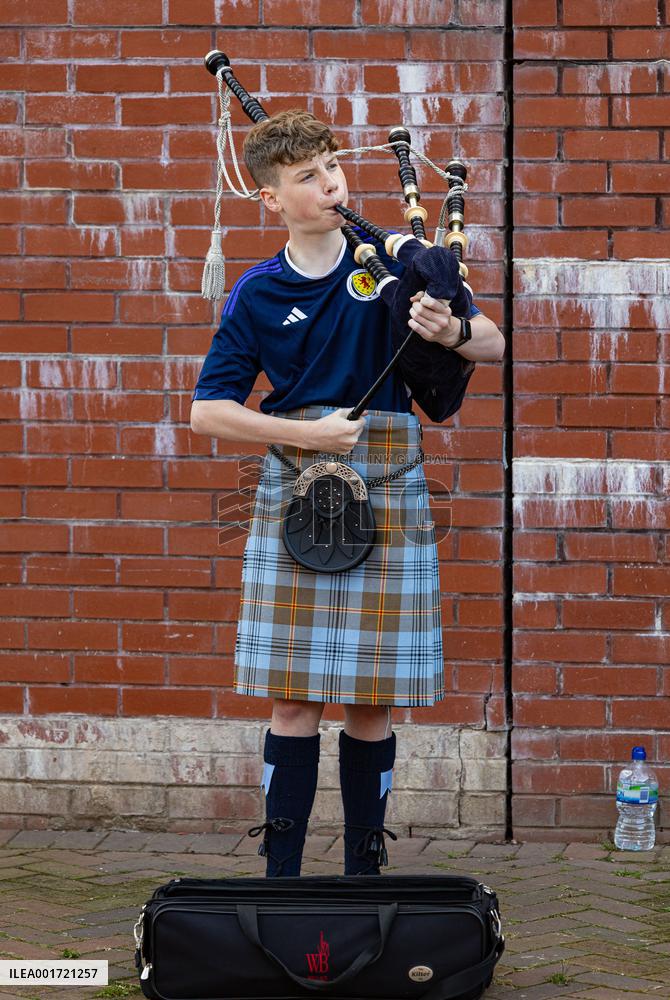 (SP)BRITAIN-GLASGOW-FOOTBALL-FRIENDLY MATCH-SCOTLAND VS ENGLAND