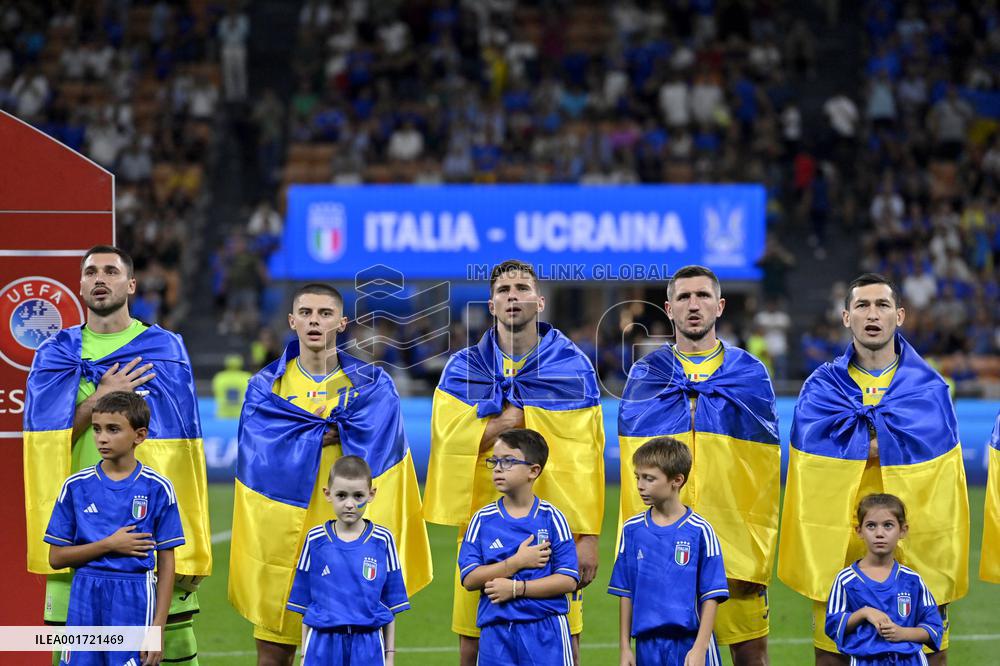 Italy 2-1 Ukraine in EURO 2024 qualifier in Milan