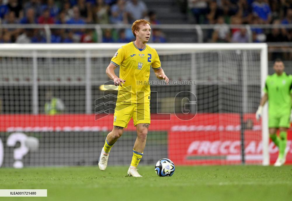 Italy 2-1 Ukraine in EURO 2024 qualifier in Milan