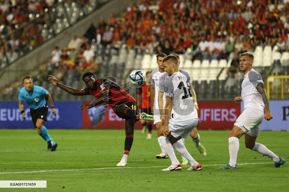 (SP)BELGIUM-BRUSSELS-FOOTBALL-EURO 2024-QUALIFIERS