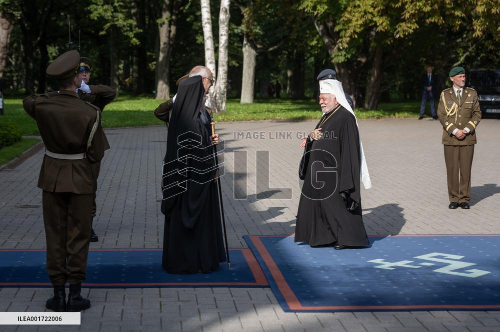 President Karis meets Patriarch Bartholomew