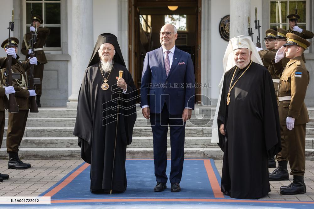 President Karis meets Patriarch Bartholomew