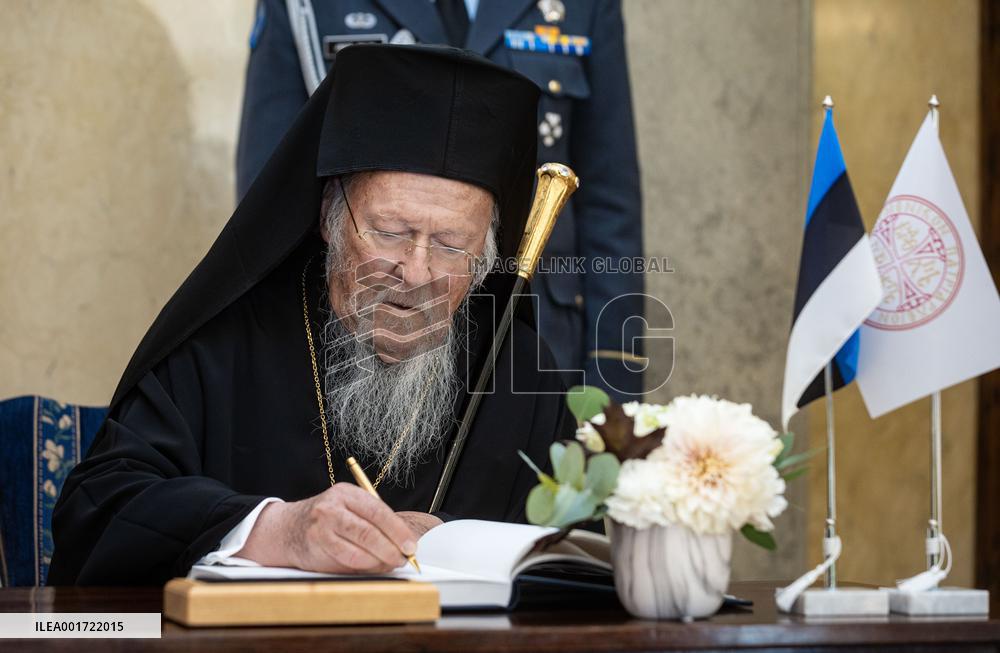 President Karis meets Patriarch Bartholomew