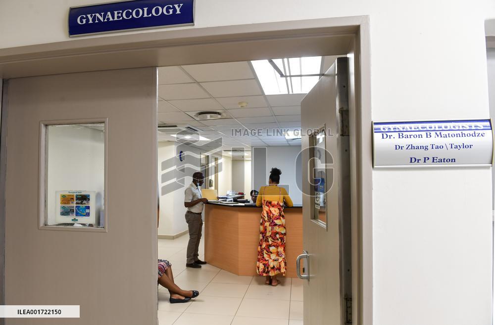 BOTSWANA-GABORONE-PRIVATE HOSPITAL-CHINESE DOCTOR