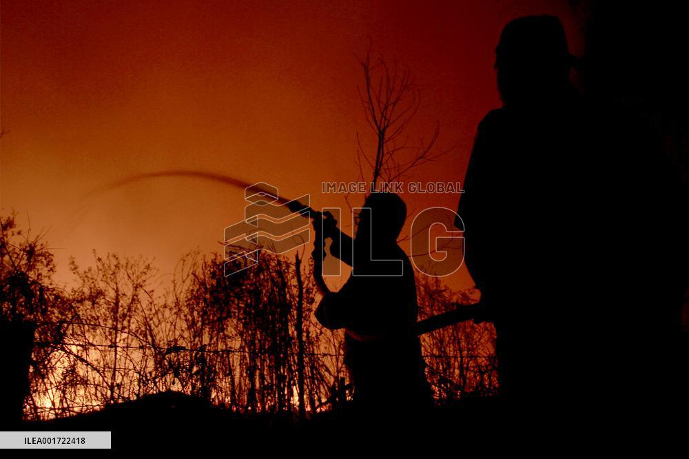 INDONESIA-SOUTH SUMATRA-PEATLAND FIRE