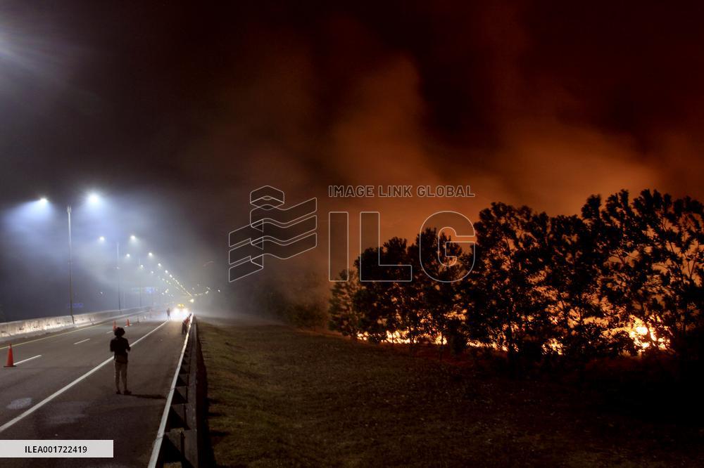 INDONESIA-SOUTH SUMATRA-PEATLAND FIRE