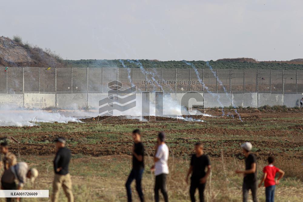 MIDEAST-GAZA-ISRAEL BORDER-CLASHES
