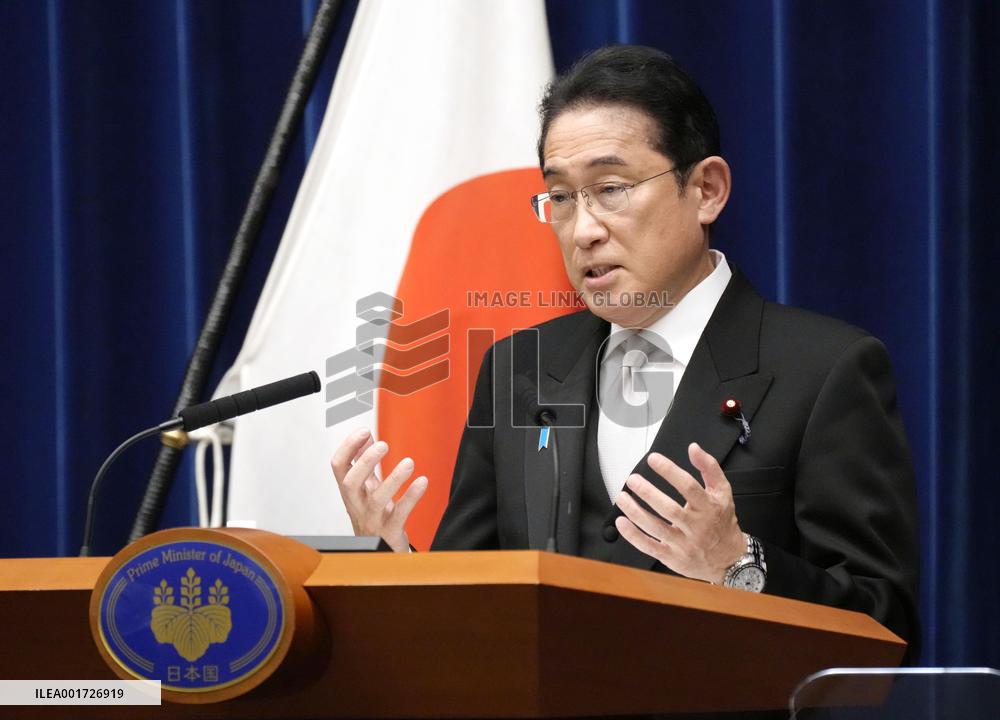 Japan PM Kishida's Cabinet reshuffle