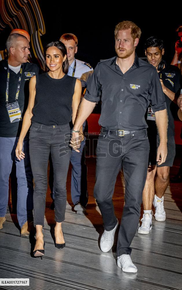 Harry And Meghan Watch The Wheelchair Basketball Finals - Dusseldorf