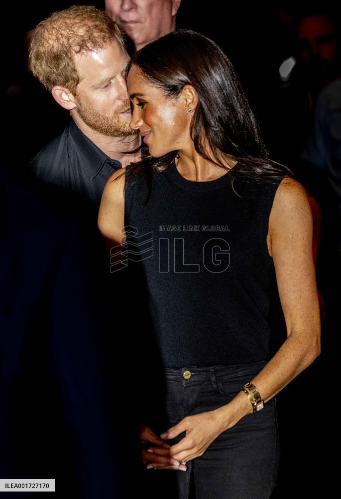 Harry And Meghan Watch The Wheelchair Basketball Finals - Dusseldorf
